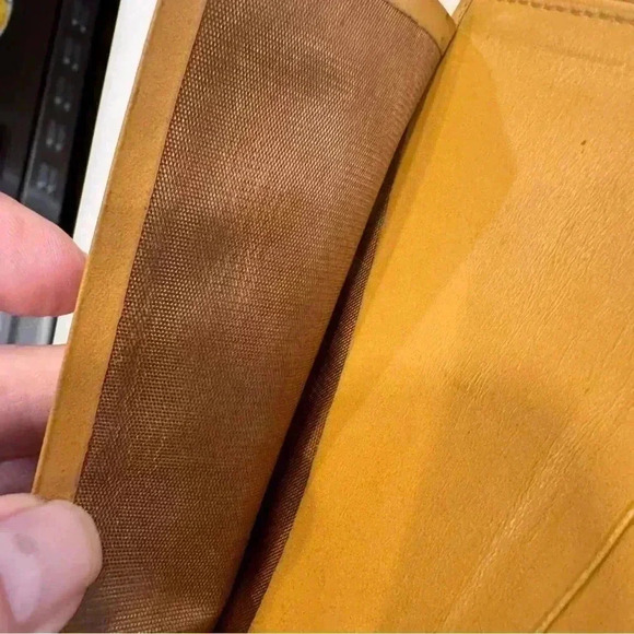 Celine Wallet Long Bi Fold Wallet Macadam Brown Woman unisex - Picture 8 of 16